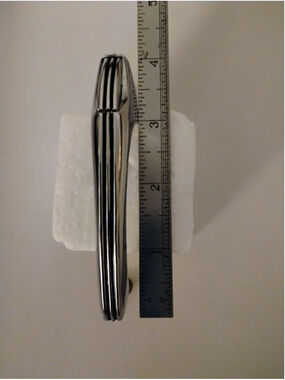 1950s chrome cabinet handle